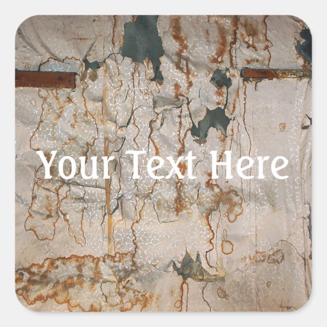 Falln Stained Elegance Square Sticker (Front)