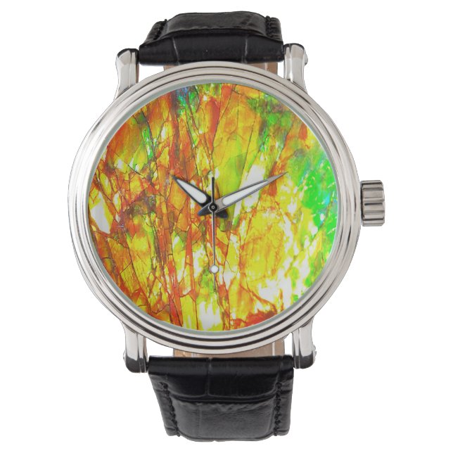 Falln Sunset Ammolite Watch (Front)