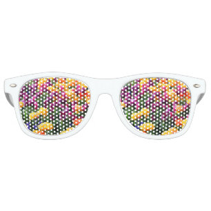 Falln Sunset Floral River Retro Sunglasses