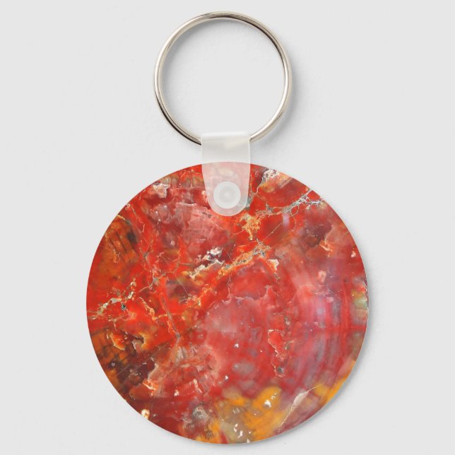 Falln Sunset Splatter Stones Keychain (Front)