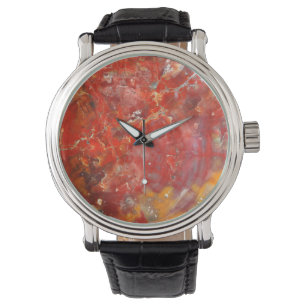 Falln Sunset Splatter Stones Watch