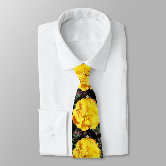 Falln Sunshine Floral Tie (Tied)