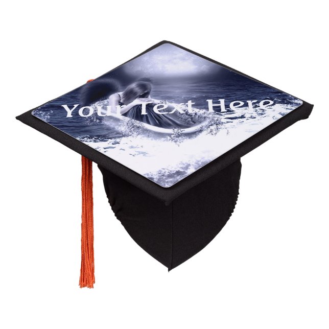 Falln Sweet Reverie Graduation Cap Topper (Angled)