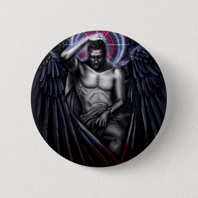 Falln Sympathy For The Devil 2 Inch Round Button (Front)