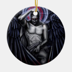 Falln Sympathy For The Devil Ceramic Ornament