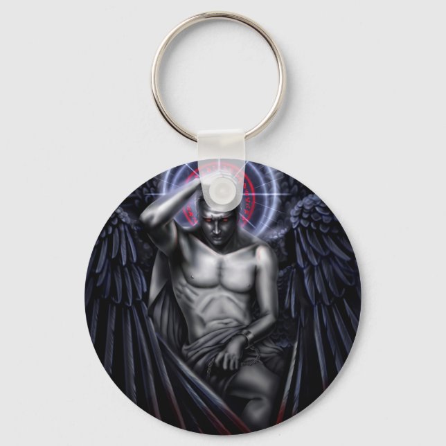 Falln Sympathy For The Devil Keychain (Front)