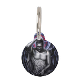 Falln Sympathy For The Devil Pet Tag