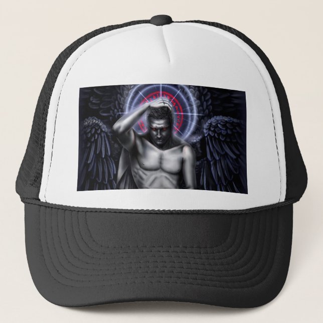 Falln Sympathy For The Devil Trucker Hat (Front)