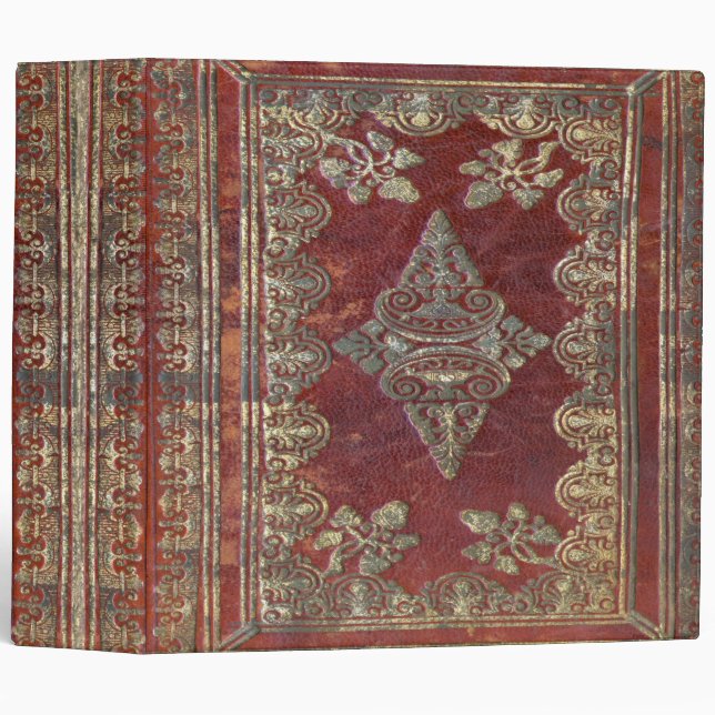 Falln Tarnished Brass Book Binder (Front/Spine)