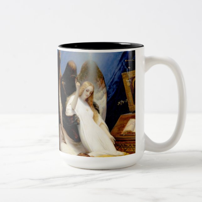 Falln The Angel of Death Two-Tone Coffee Mug (Right)