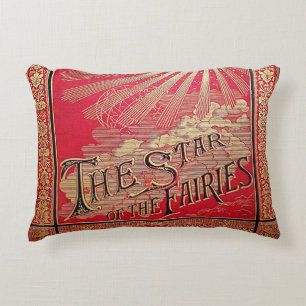 Falln The Star of the Fairies Book Cover Decorative Pillow