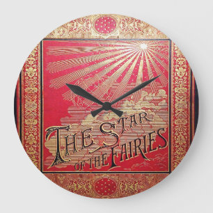 Falln The Star of the Fairies Book Cover Large Clock
