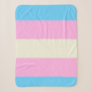 Falln Trans Pride Flag Sherpa Blanket
