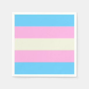 Falln Transgender Pride Flag Napkin