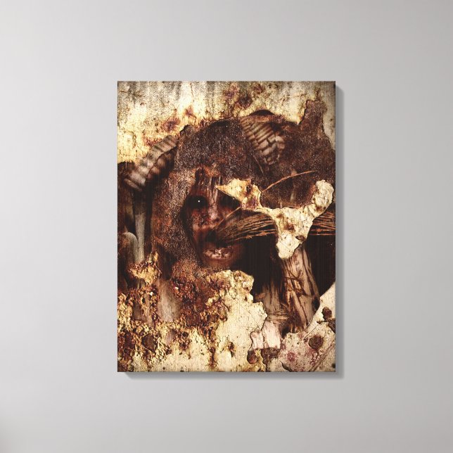 Falln Trapped Within Canvas Print (Front)