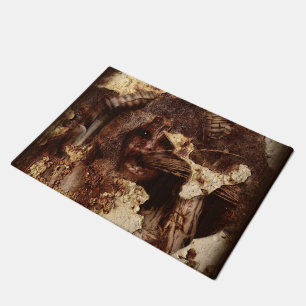 Falln Trapped Within Doormat