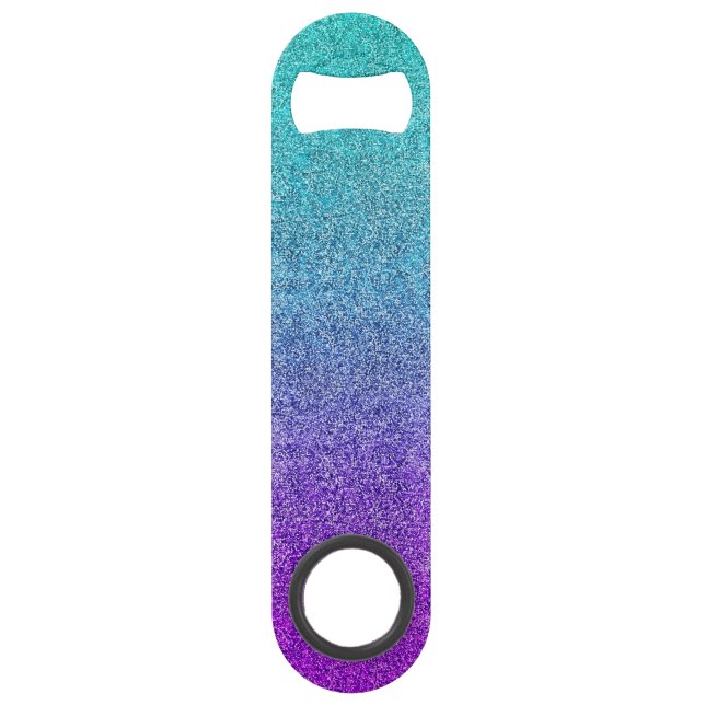Falln Tropical Dusk Glitter Gradient Bar Key (Front)