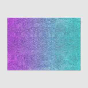 Falln Tropical Dusk Glitter Gradient Tissue Paper