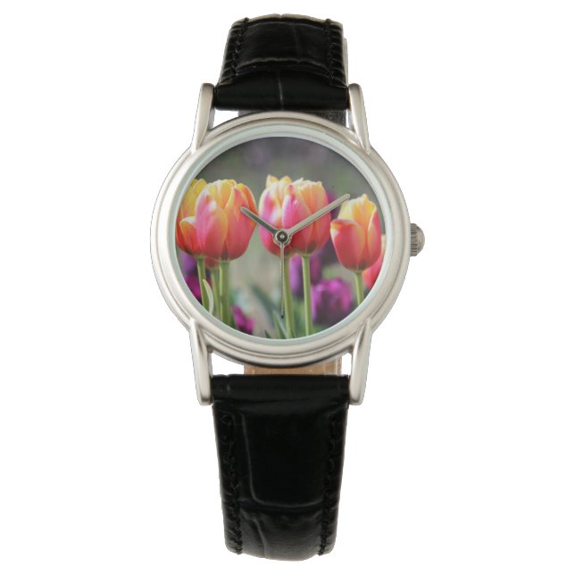 Falln Tulips Aflame Watch (Front)