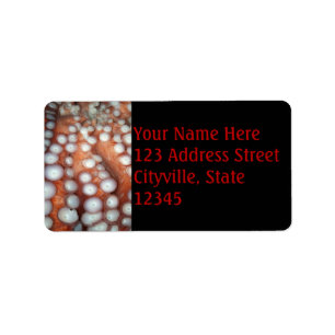 Falln Up Close Octopus Label