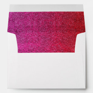 Falln Valentine Glitter Gradient Envelope
