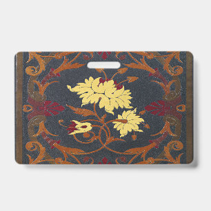Falln Victorian Vines Badge