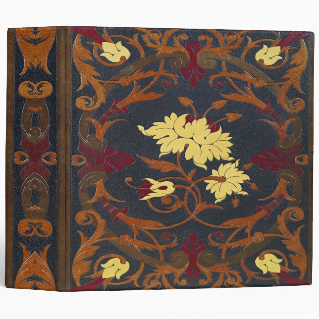 Falln Victorian Vines Book Binder (Front/Spine)