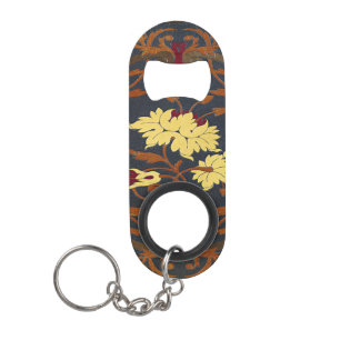 Falln Victorian Vines Book Keychain Bottle Opener