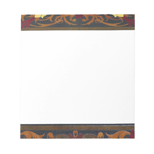 Falln Victorian Vines Book Notepad (Front)