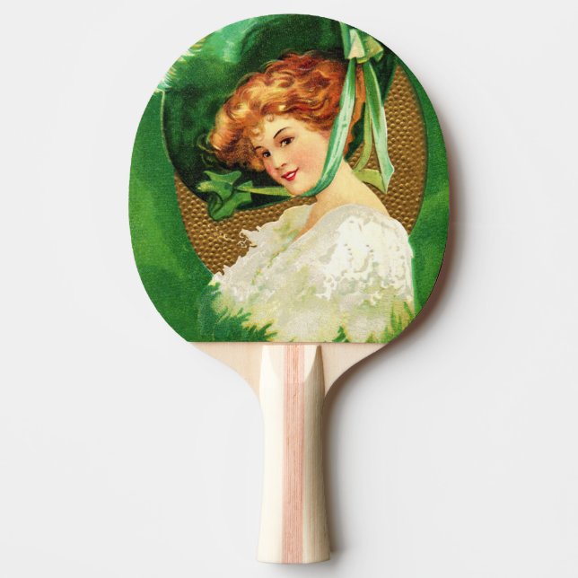 Falln Wearing of the Green Ping Pong Paddle (Front)