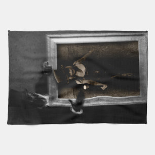 Falln Welcome To My World Kitchen Towel