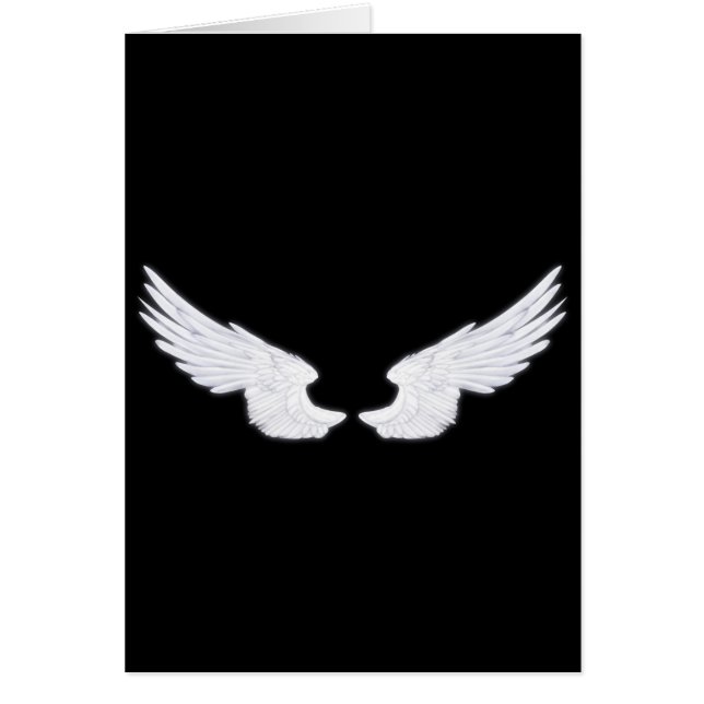 Falln White Angel Wings (Front)