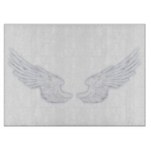Falln White Angel Wings Cutting Board