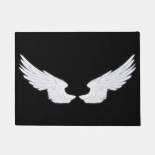 Falln White Angel Wings Doormat