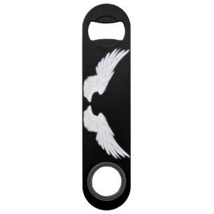 Falln White Angel Wings Speed Bottle Opener
