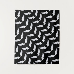 Falln White Angel Wings Tapestry