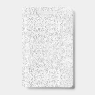 Falln White Lace Badge