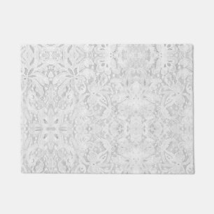 Falln White Lace Doormat