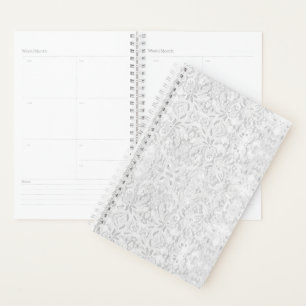 Falln White Lace Planner