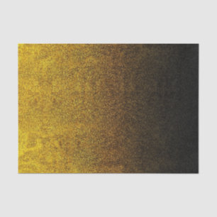 Falln Yellow & Black Glitter Gradient Tissue Paper