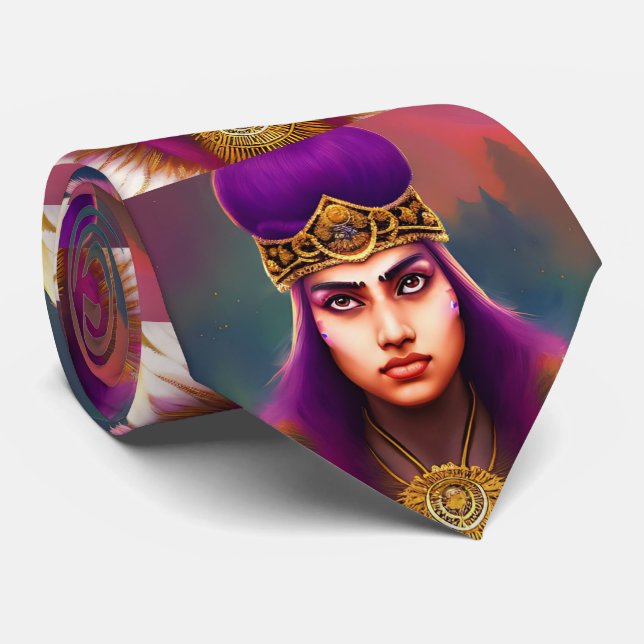 Fallon Fierce Freedom Warrior,  Neck Tie (Rolled)