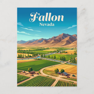 Fallon, Nevada Postcard