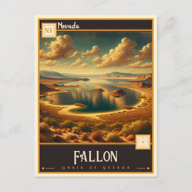 Fallon, Nevada | Vintage Postcard (Front)
