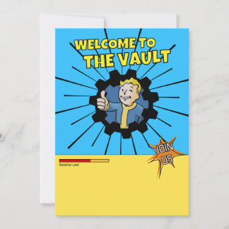 Fallout Party Invitation Template