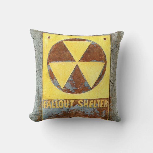 Fallout Shelter Pillow #4 (Front)