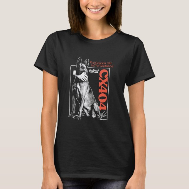Fallout TV Series CX404 The Goodest Girl Puppy Dog T-Shirt (Front)