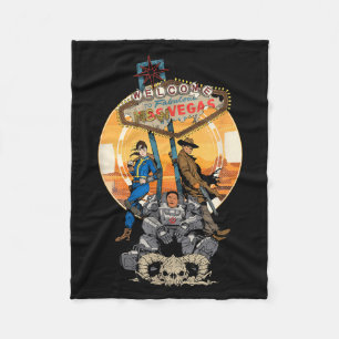 Fallout - Welcome To Fabulous New Vegas  Fleece Blanket