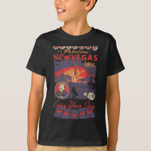 Fallout Welcome To Fabulous New Vegas Vintage Vide T-Shirt