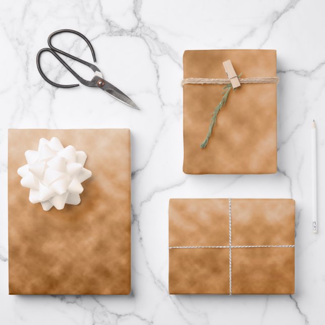 Fallow Light Wrapping Paper Sheet (Front)