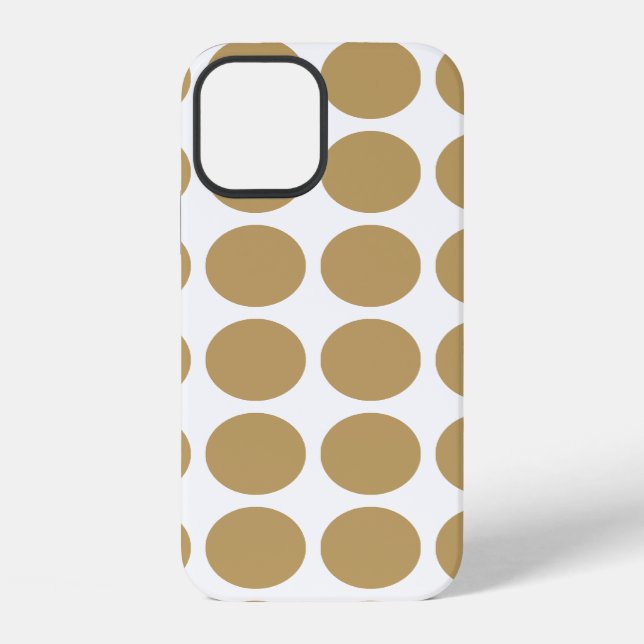Fallow Neutral Dots iPhone Case (Back)